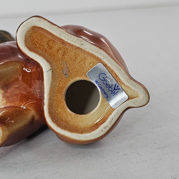 Vintage Goebel West Germany Ceramic Boxer Puppy Figurine Facing Left CH569/B - Picture 7 of 10